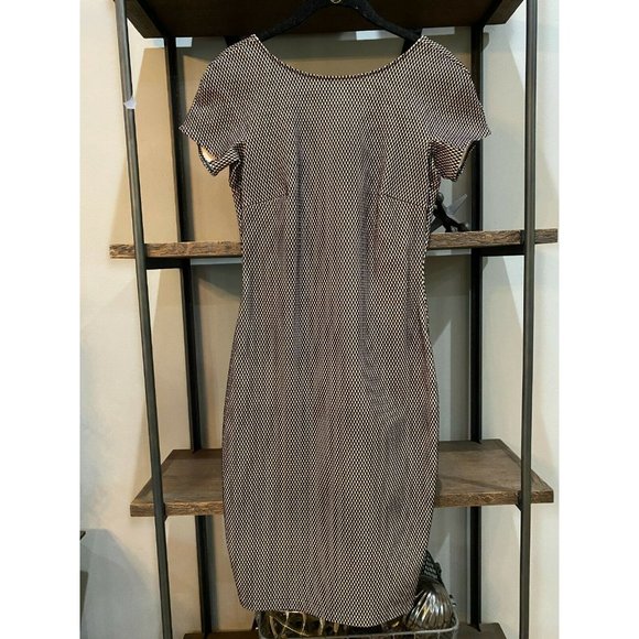 Wolford Panama Textured Fishnet Bodycon Dress 6 - Picture 4 of 9